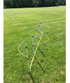 Dog Agility Equipment | Weave Pole Guide Wires for use with 12 Poles (not Included)