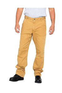 carhartt Mens Rugged Flex Rigby Double Front Pant, Hickory, 42W X 30L