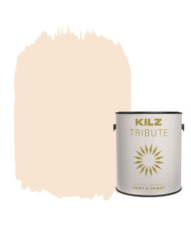 KILZ TRIBUTE Paint Primer, Interior, Eggshell, Ancestral, 1 gallon