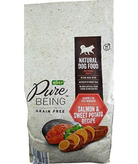 Shep Pure Being Grain Free Natural Dog Food (4lbs.) Salmon and Sweet Potatoe Recipe