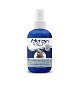Vetericyn Plus Feline Hydrogel. Promotes Healing for Wounds, Post-Surgery Sutures, Rashes and Irritation. Safe for Cats of All Ages. 3 oz. (Packaging/Bottle Color May Vary)