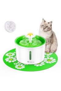 isYoung Cat Fountain 1.6L Automatic Pet Water Fountain Pet Water Dispenser, Dog/Cat Health Caring Fountain and Hygienic Dog Fountain