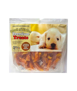 Alpha Dog Series chicken Wrapped Sweet Potato - 16oz (Pack of 6)