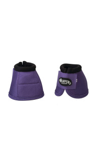 Weaver Leather Ballistic No-Turn Bell Boots Grape, Small