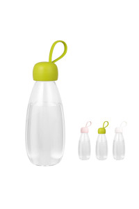 emoi BPA Free Water Bottle, 16oz480ml cute Water Bottle with carrying Strap, Ideal for Kids Boys girls Women Adults Healthy Hydration-green