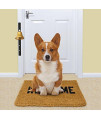 Comsmart Dog Bell Pet Door Bell Hanging Brass Doorbell for Potty Training Housetraining Houserbreaking (Black)