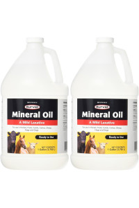 (2 Pack) Mineral Oil 1 Gallon Each