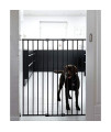 Scandinavian Pet Design Streamline Extra Tall 42 Animal Pet Safety Gate, White