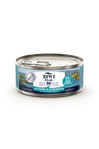 Ziwi Peak Canned Wet Cat Food - All Natural, High Protein, Grain Free, Limited Ingredient, With Superfoods (Mackerel & Lamb, Case Of 24, 3Oz Cans)