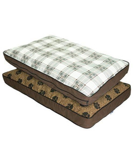 My Pillow Dog Bed [Small,Brown]