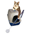 Sand Dipper Jr - Adjustable - Extra Long Handle Back Saver Hygienic Cat Litter Scoop