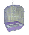 YML A1304PUR Round Top Style Small Parakeet Cage, 11 x 9 x 16