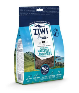 Ziwi Peak Air-Dried Cat Food - All Natural, High Protein, Grain Free & Limited Ingredient With Superfoods (Mackerel & Lamb, 14 Oz)