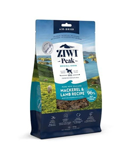 Ziwi Peak Air-Dried Dog Food - All Natural High Protein Grain Free And Limited Ingredient With Superfoods (Mackerel And Lamb 1.0 Lb)