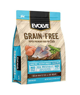 Evolve Grain Free Ocean Whitefish and Egg Cat Food