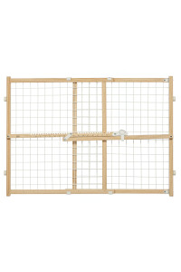 Midwest Wire Mesh Pet Safety gate, 24 Inches Tall & Expands 27-415 Inches Wide