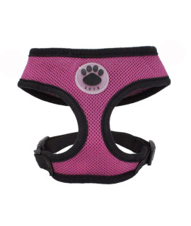 Soft Mesh Dog Harness No Pull Walking comfort Padded Vest Harnesses Adjustable (S, Purple)