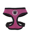 Soft Mesh Dog Harness No Pull Walking comfort Padded Vest Harnesses Adjustable (XS, Purple)