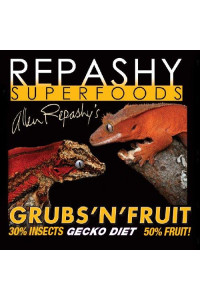 Repashy grubs N Fruit crested gecko Diet 8 Oz (12 lb) JAR