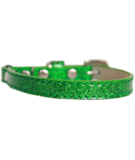 Mirage Pet Products Ice cream Plain cat safety collar Emerald green Size 10