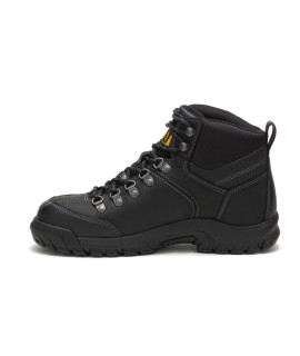 cat Footwear Mens Threshold Waterproof Steel Toe Work Boot, Black, 15