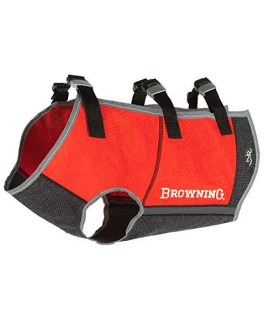 Browning Full coverage Dog Safety Vest Dog Hunting Vest Full coverage Safety Orange Large