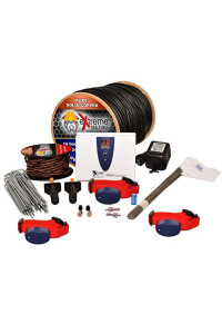 Underground Electric Dog Fence Ultimate - Extreme Pro Dog Fence System for Easy Setup and Maximum Longevity and Continued Reliable Pet Safety - 3 Dog | 2500 Feet Pro Grade Dog Fence Wire