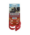 Safety Tie Injuries Preventing Horse Tether Tie - Portable & Reusable Breakaway Horse Tie - Safety for You & Your Horse - Quick Release Horse Tie - 5 customizable Loop Setting - 2pcs (Red)