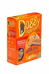 Doggy Delirious crunchy Dog Treats - for All Pet Sizes Breeds - All-Natural Puppy Treat - 100% Human-grade - Delicious Pet Treat Bones Snacks for Dogs - Pumpkin 16 Oz.