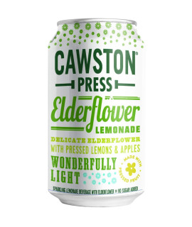 cawston Press Sparkling Elderflower Lemonade, 1115 Ounce cans (Pack of 24)
