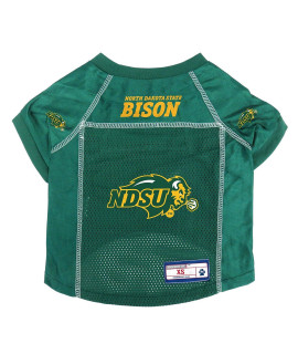 Littlearth Unisex-Adult NcAA North Dakota State Bison Basic Pet Jersey, Team color, X-Small