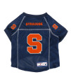 Littlearth Unisex-Adult NcAA Syracuse Orange Basic Pet Jersey, Team color, X-Large