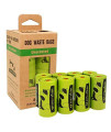 Poop Bags Biodegradable, 8 Rolls/120 Counts, Dog Waste Bags, Refill Rolls Unscented Compostable Bags, Leak-Proof, Easy Tear-Off