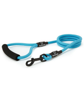 Bunty Strong Nylon Rope Dog Puppy Pet Lead Leash With Clip For Collar Harness - Light Blue - X-Large