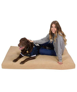 Pet Support Systems Orthopedic gel Memory Foam Dog Beds - Eco Friendly Hypoallergenic and Made in The USA Supreme Luxury comfort and care for Dogs with Removable and Washable cover
