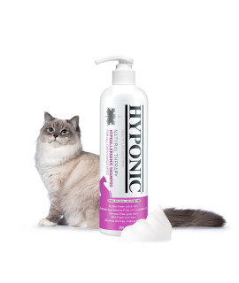 Hyponic Hypoallergenic Premium Shampoo For All Cats (Unscented, 1014 Oz) - Fragrance Free Cat Shampoo For Dry Skin, Dandruff, Allergy
