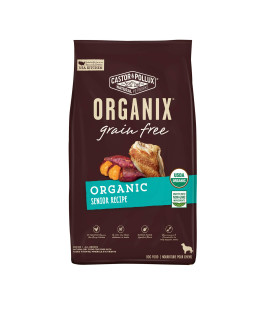 castor & Pollux ORgANIX grain Free Organic Senior Recipe grain Free Dry Dog Food - 4 lb. Bag