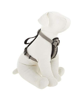 KONG Comfort Padded Chest Plate Dog Harness Offered by Barker Brands Inc. (Medium, Grey)