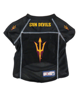 Littlearth Unisex-Adult NcAA Arizona State Sun Devils Basic Pet Jersey, Team color, X-Small