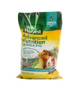 Wild Harvest Advanced Nutrition Diet for guinea Pigs, Resealable Bag 8 Pound (Pack of 1)