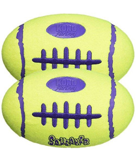 KONG Air Dog Squeaker Dog Toy, Large 2-Pack