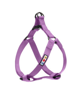 Pawtitas Solid color Step in Dog Harness or Vest Harness Dog Training Walking of Your Puppy Harness Medium Dog Harness Orchid Purple Dog Harness
