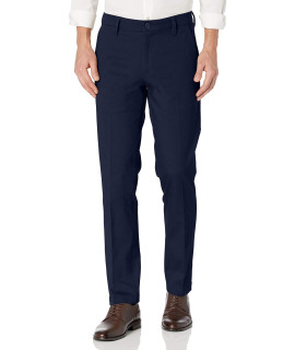 Dockers Mens Straight Fit Workday Khaki Smart 360 FLEX Pants (Regular and Big Tall), Pembroke (Stretch) - Blue, 29W x 30L