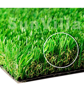 SunVilla Realistic IndoorOutdoor Artificial grassTurf 13 FT x 25 FT (325 Square FT)