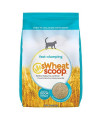 sWheat Scoop Natural Biodegradable Cat Litter, Fast-Clumping, 12 Pound