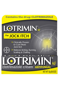 Lotrimin AF Jock Itch Antifungal cream, 042 Ounce (Pack of 1)