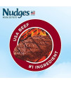 Nudges Natural Dog Treats Grillers Made with Real Steak