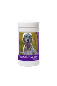 Healthy Breeds English Setter Tear Stain Wipes 70 count