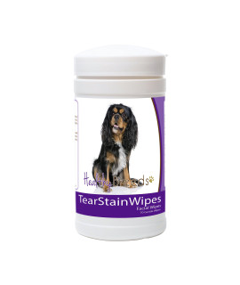 Healthy Breeds cavalier King charles Spaniel Tear Stain Wipes 70 count