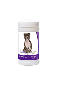 Healthy Breeds Staffordshire Bull Terrier Tear Stain Wipes 70 count